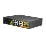 Geneta GNT-P4804V6 Gigabit 8+2 Ports +1 SFT PoE Switch (6KV Lighting Protection)