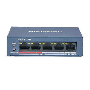 Hikvision DS-3E0105P-E-M 4 Port Unmanaged POE Switch