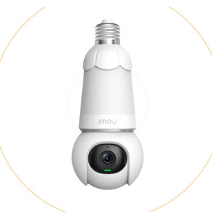 Imou 3MP Wireless PTZ Bulb Full Clour Two-way Audio IP Camera