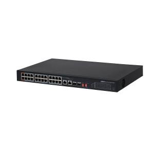 Dahua PFS4226-24ET-240,24 Port Unmanage PoE Switch